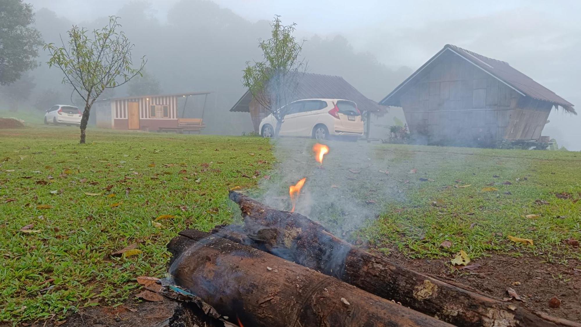 ไร่นิธิสุนทร Nithisoonthon Farmstay Mae Hong Son Exterior foto
